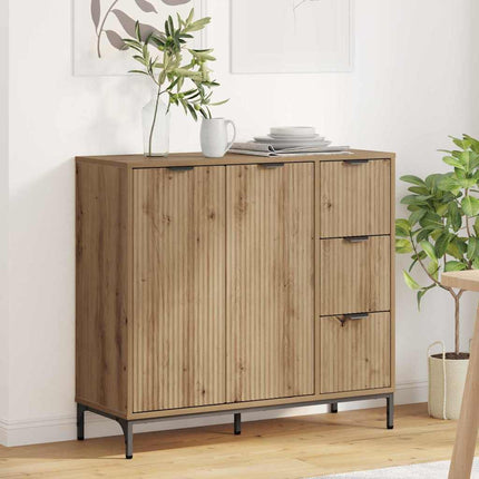 Sideboard Artisan Ek 89,5 x 33 x 82 cm Konstruerat trä