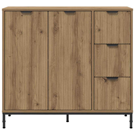 Sideboard Artisan Ek 89,5 x 33 x 82 cm Konstruerat trä