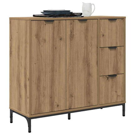 Sideboard Artisan Ek 89,5 x 33 x 82 cm Konstruerat trä