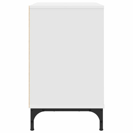 Sängbord Vit 63.5 x 36 x 61 cm Konstruerat trä