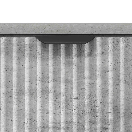 Sängbord Betonggrå 63.5 x 36 x 61 cm Konstruerat trä