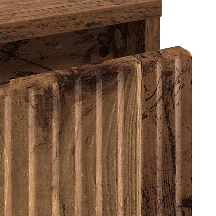 Sängbord Gammalt trä 63.5 x 36 x 61 cm Konstruerat trä