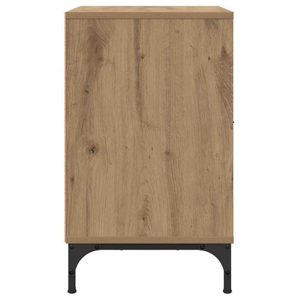Nattduksbord 2 pcs artisan ek 49 x 36 x 61 cm Konstruerat trä