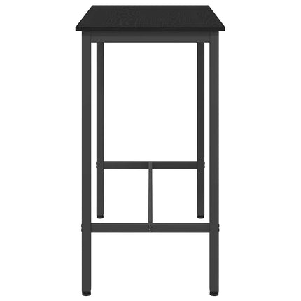 bord Svart Ek 100 x 50 x 90,5 cm Konstruerat trä och stål