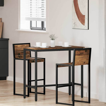 bord Gammalt trä 100 x 50 x 90,5 cm Konstruerat trä och stål