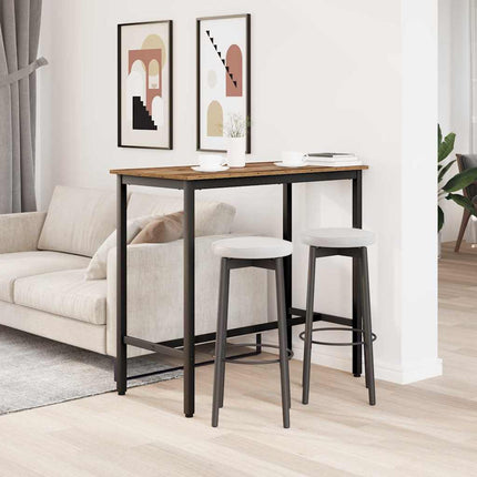 bord Gammalt trä 100 x 50 x 90,5 cm Konstruerat trä och stål