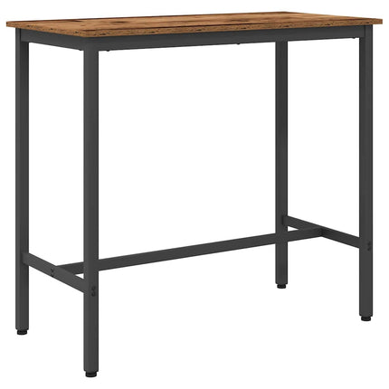bord Gammalt trä 100 x 50 x 90,5 cm Konstruerat trä och stål