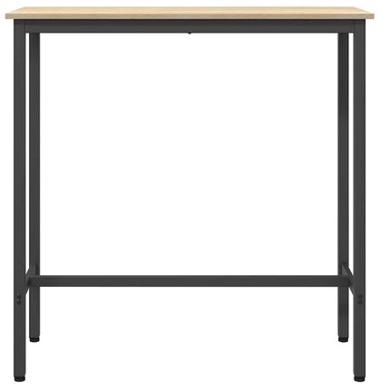 bord Sonoma-ek 100 x 40 x 100,5 cm Konstruerat trä och stål