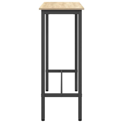bord Sonoma-ek 100 x 40 x 100,5 cm Konstruerat trä och stål