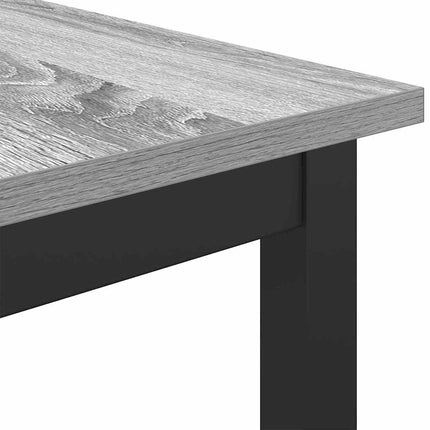 bord Grå Sonoma 100 x 40 x 100,5 cm Konstruerat trä och stål