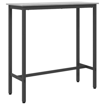 bord Grå Sonoma 100 x 40 x 100,5 cm Konstruerat trä och stål