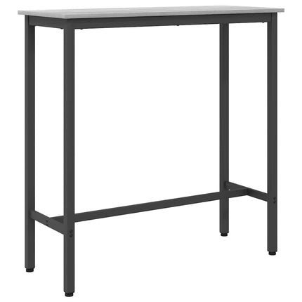 bord Grå Sonoma 100 x 40 x 100,5 cm Konstruerat trä och stål