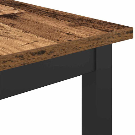 bord Gammalt trä 100 x 40 x 100,5 cm Konstruerat trä och stål