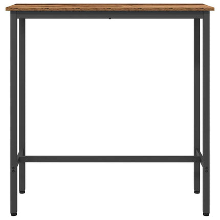 bord Gammalt trä 100 x 40 x 100,5 cm Konstruerat trä och stål