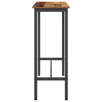 bord Gammalt trä 100 x 40 x 100,5 cm Konstruerat trä och stål