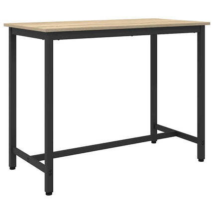bord Sonoma-ek 100 x 50 x 76,5 cm Konstruerat trä och stål