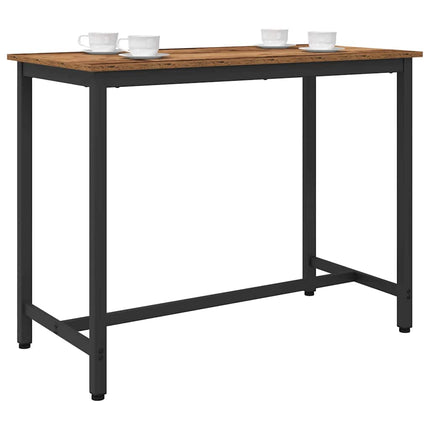 bord Gammalt trä 100 x 50 x 76,5 cm Konstruerat trä och stål