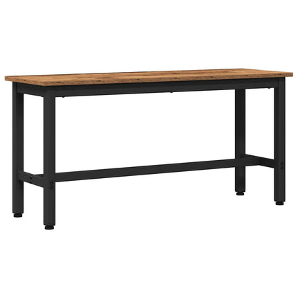 Matbänk 2 pcs Gammalt trä 100 x 32,5 x 48,5 cm