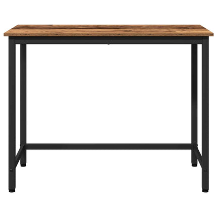 bord Gammalt trä 80 x 50 x 76,5 cm Konstruerat trä och stål