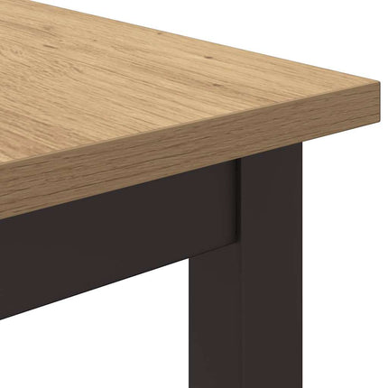 bord Artisan Ek 80 x 50 x 76,5 cm Konstruerat trä och stål