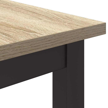 bord Sonoma-ek 100 x 50 x 76,5 cm Konstruerat trä och stål