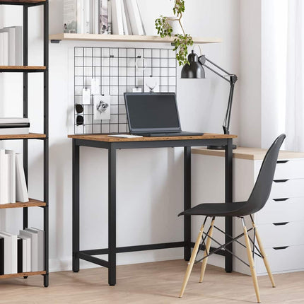 bord Gammalt trä 100 x 50 x 76,5 cm Konstruerat trä och stål
