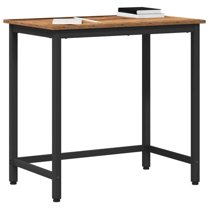 bord Gammalt trä 100 x 50 x 76,5 cm Konstruerat trä och stål