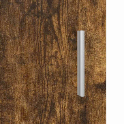 Träskåp med lagring Rökt ek 50 x 29 x 100 cm Konstruerat trä