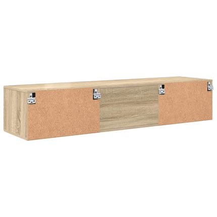 Träskåp med låda Sonoma-ek 150 x 39 x 30 cm Konstruerat trä