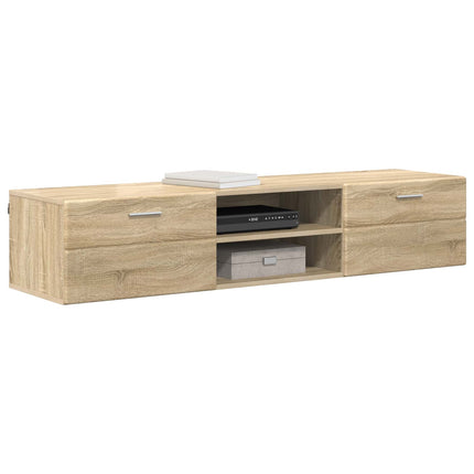 Träskåp med låda Sonoma-ek 150 x 39 x 30 cm Konstruerat trä