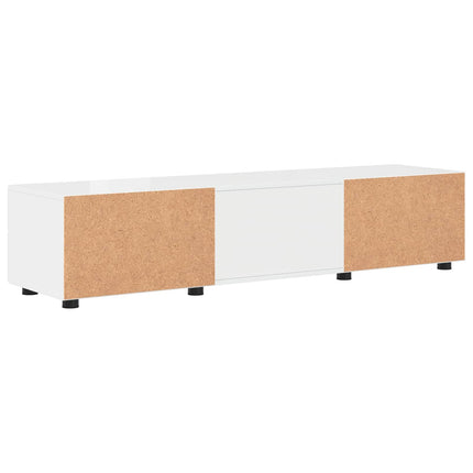 Träskåp med låda Betonggrå 150 x 39 x 30 cm Konstruerat trä