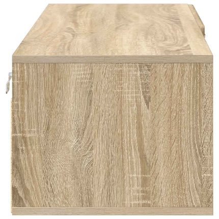 Träskåp med låda Sonoma-ek 100,5 x 39 x 30 cm Konstruerat trä
