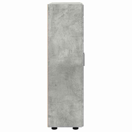 Sideboard FLORIN Betonggrå 55,5 x 29 x 100 cm Konstruerat trä