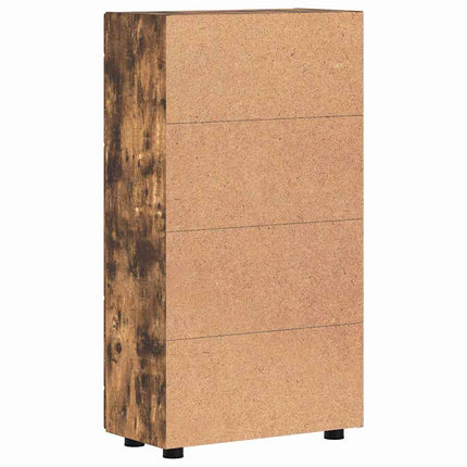Sideboard FLORIN Rökt ek 55,5 x 29 x 100 cm Konstruerat trä