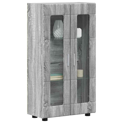 Sideboard FLORIN Grå Sonoma 55,5 x 29 x 100 cm Konstruerat trä
