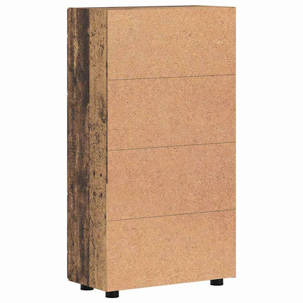 Sideboard FLORIN Gammalt trä 55,5 x 29 x 100 cm Konstruerat trä