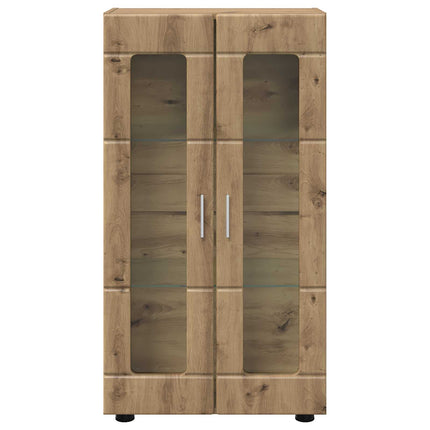 Sideboard FLORIN 55,5 x 29 x 100 cm Artisan Ek Konstruerat trä