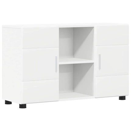 Sideboard FLORIN 88,5 x 30,5 x 55,5 cm Vit Konstruerat trä