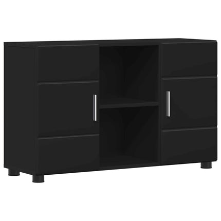 Sideboard FLORIN 88,5 x 30,5 x 55,5 cm Svart Konstruerat trä