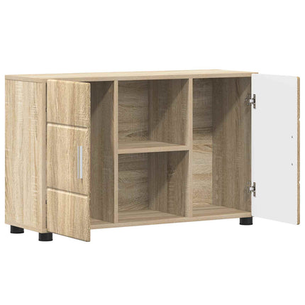 Sideboard FLORIN 88,5 x 30,5 x 55,5 cm Sonoma-ek