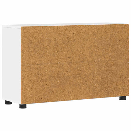 Sideboard FLORIN 88,5 x 30,5 x 55,5 cm Högblanka vita