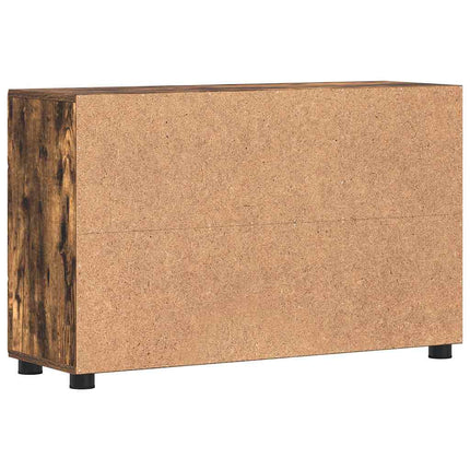Sideboard FLORIN Rökt ek 88,5 x 30,5 x 55,5 cm Konstruerat trä