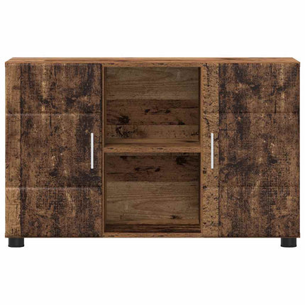 Sideboard med hylla FLORIN Gammalt trä 88,5 x 30,5 x 55,5 cm
