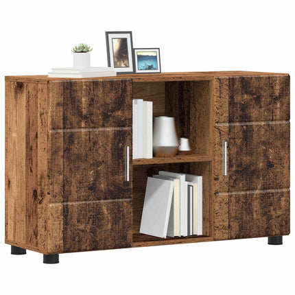Sideboard FLORIN 88,5 x 30,5 x 55,5 cm Gammalt trä