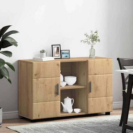 Sideboard FLORIN 88,5 x 30,5 x 55,5 cm Artisan Ek