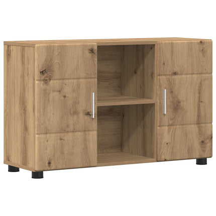 Sideboard med hylla FLORIN Artisan Ek 88,5 x 30,5 x 55,5 cm