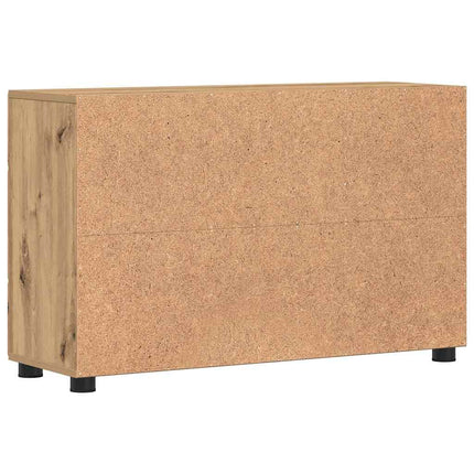 Sideboard med hylla FLORIN Artisan Ek 88,5 x 30,5 x 55,5 cm