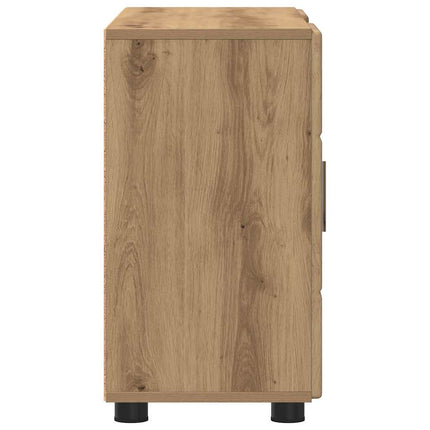 Sideboard med hylla FLORIN Artisan Ek 88,5 x 30,5 x 55,5 cm