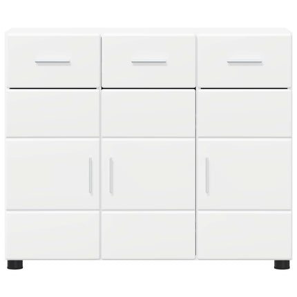 Sideboard FLORIN Vit 88,5 x 30,5 x 73 cm Konstruerat trä