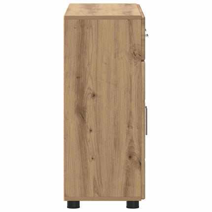 Sideboard FLORIN Artisan Ek 88,5 x 30,5 x 73 cm Konstruerat trä